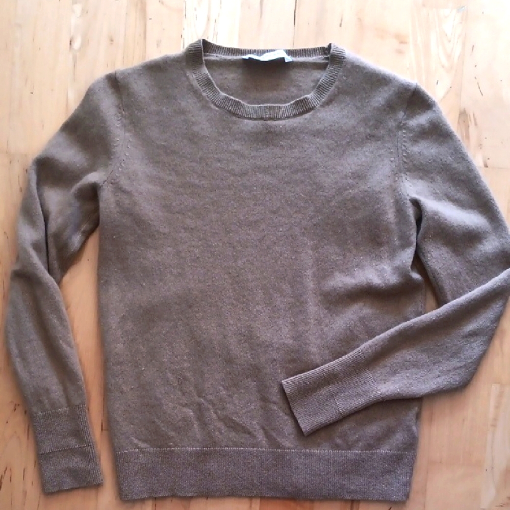 Everlane Women's Crew Neck Sweater - Brown